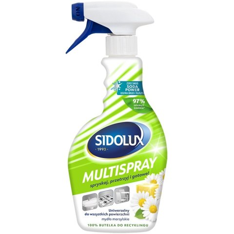 SIDOLUX MULTISPRAY Uniwers. Mydło Marsyls. 500ml,/10 121 SIDOLUX MULTISPRAY Uniwers. Mydło Marsyls. 500ml,/10 121