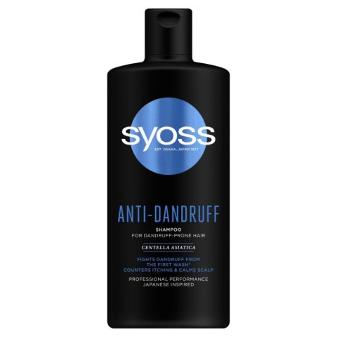 SYOSS szampon Antidandruff 440ml 7173 SYOSS szampon Antidandruff 440ml 7173