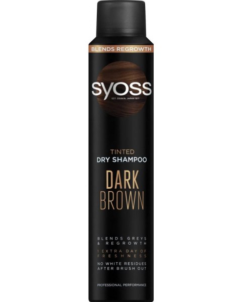 SYOSS szampon Dark Brown 200ml suchy 8477 K SYOSS szampon Dark Brown 200ml suchy 8477 K