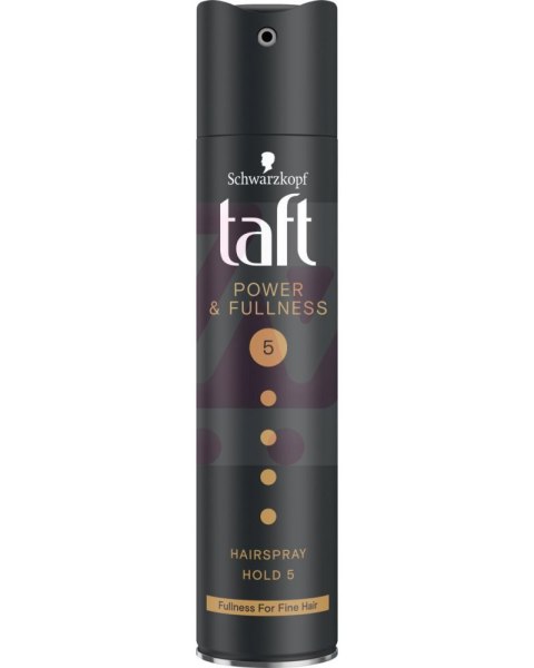 TAFT lakier Power&Fullness 250ml czarny 3503