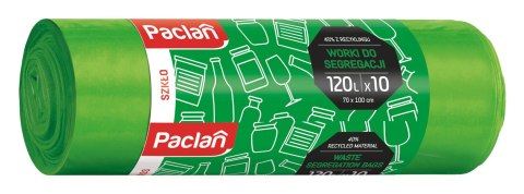 AGD Paclan 39415 Worki na śm.do segr.120l 10szt.zielone FT/20 139410 AGD Paclan 39415 Worki na śm.do segr.120l 10szt.zielone FT/20 139410