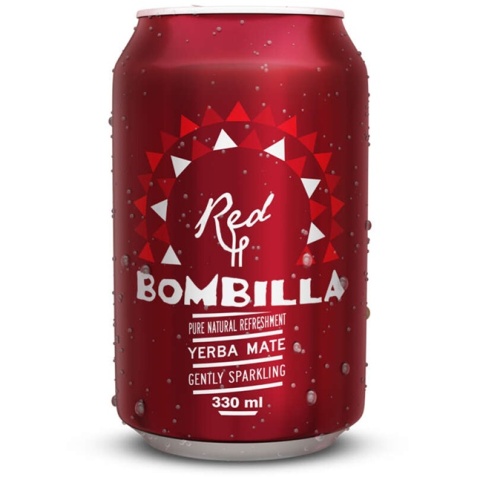 Bombilla Puszka Red 330ml Yerba Mate