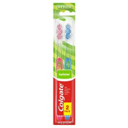 COLG szczoteczka Twister Fresh średnia Duopack/12 - 8714789139791