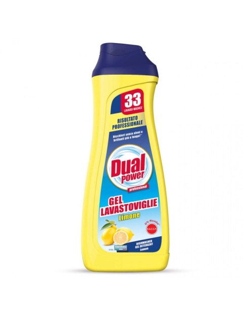 DUAL żel do zmywarki 660ml Lemon 33p/6 - 8054633831656 DUAL żel do zmywarki 660ml Lemon 33p/6 - 8054633831656
