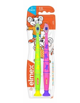 ELMEX szczoteczka dla dzieci 3-6 lat DUOPACK/10 - 8718951432802