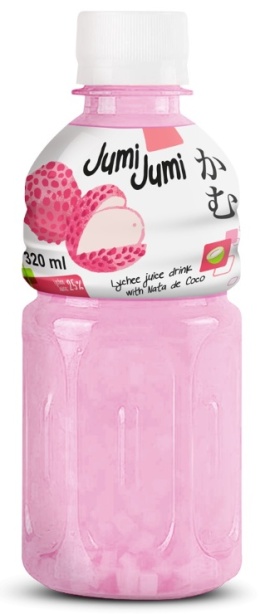 Jumi Jumi Napój liczi z nata de coco 320ml