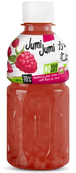 Jumi Jumi Napój malina 70% soku z nata de coco 320ml