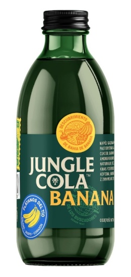 Jungle Cola Banan 330ml butelka bezzwrotna