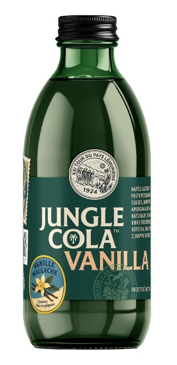 Jungle Cola Vanilia 330ml butelka bezzwrotna