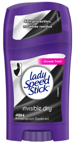 Lady Speed Stick Antyperspirant w sztyfcie Invisible Protection, 40 g