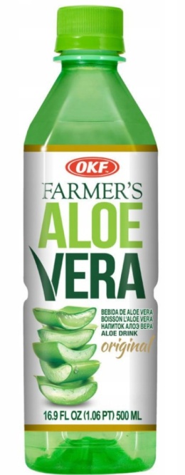 OKF Farmer's Aloe Vera z cząstkami aloesu 500ml