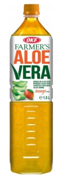 OKF Farmer's Aloe Vera z cząstkami aloesu Mango 1,5l