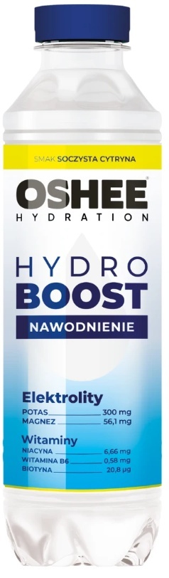 OSHEE HydroBoost Nawodnienie Soczysta Cytryna 555ml