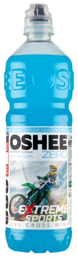 Oshee Zero Napój niegazowany o smaku wieloowocowym 750 ml