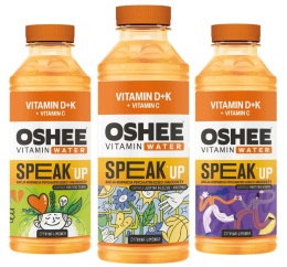 OSHEE Vitamin Water D + K 555 ml SPEAK UP