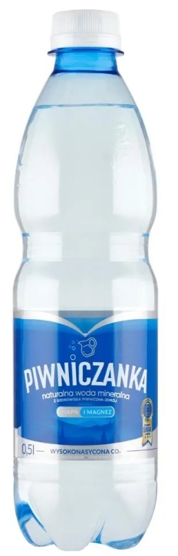 Piwniczanka 0,5l wysokonasycona NIEBIESKA/12/648/5900467000061