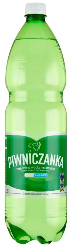Piwniczanka 1,5l średnionasycona ZIELONA/6/504/5900467000030