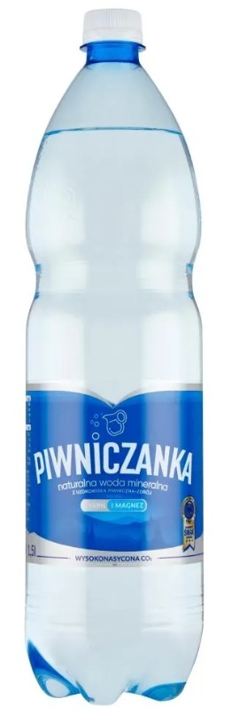 Piwniczanka 1,5l wysokonasycona NIEBIESKA/6/504/5900467000023