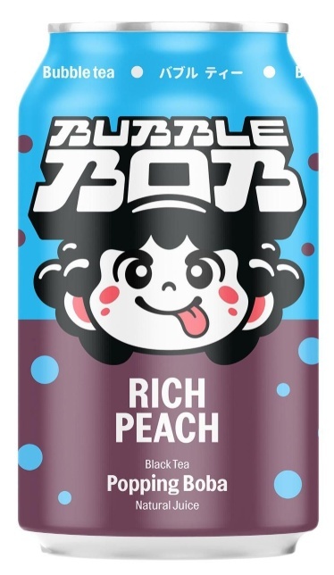 Popping Bubble Bob Brzoskwinia 330ml