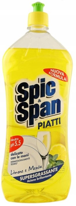 SPIC SPAN pł/naczyń 1000ml Lemon&Mint/12 - 80407287