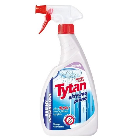 Tytan płyn do mycia i dezynfekcji kabin prysznicowych spray 500g/5900657720007 Tytan płyn do mycia i dezynfekcji kabin prysznicowych spray 500g/5900657720007